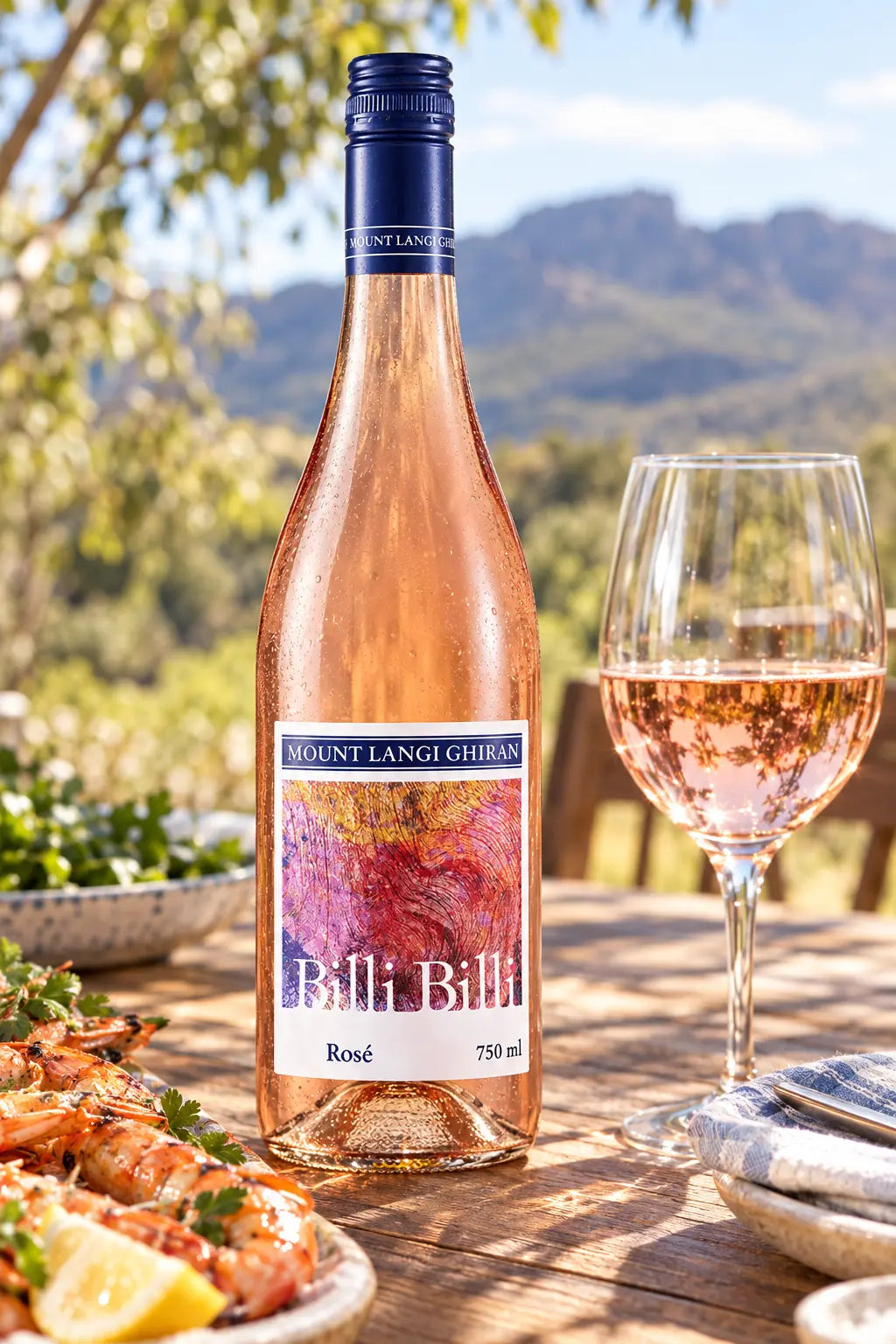 Mount Langi Ghiran Billi Billi Rosé 2026 750mL bottle from Grampians, Victoria