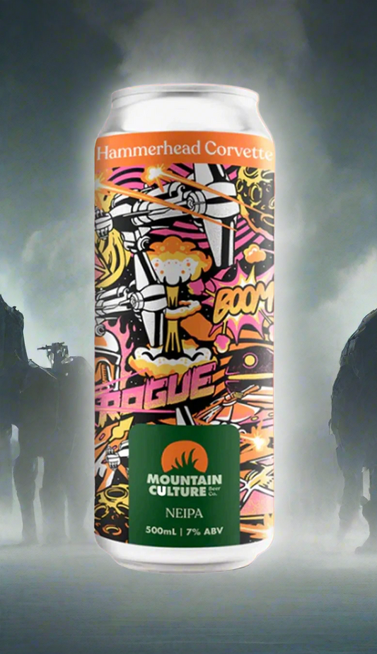 Find out more or buy Mountain Culture Hammerhead Corvette NEIPA 500ml online at Wine Sellers Direct - Australia’s independent liquor specialists.