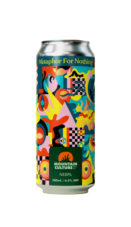 Find out more or buy Mountain Culture Metaphor For Nothing NEIPA 500mL online at Wine Sellers Direct - Australia’s independent liquor specialists.