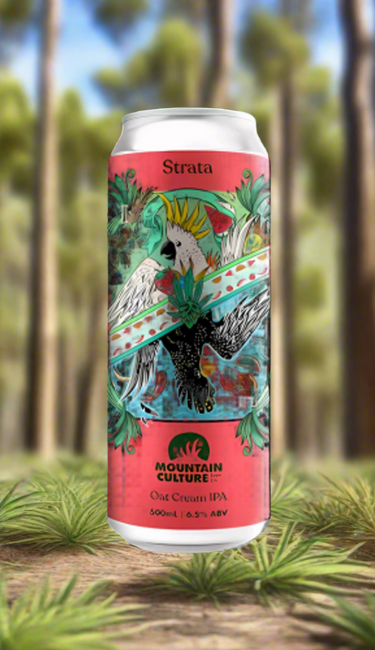 Mountain Culture Strata Oat Cream IPA 500mL
