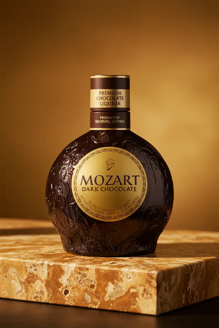 Find out more or buy Mozart Dark Chocolate Cream Liqueur 500ml online at Wine Sellers Direct.