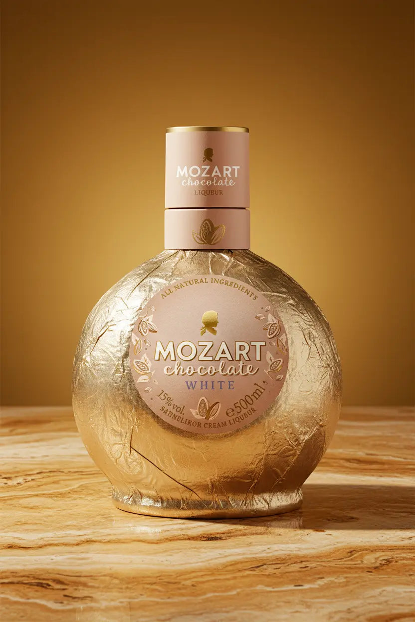 Find out more or buy Mozart White Chocolate Vanilla Cream Liqueur 500ml online at Wine Sellers Direct.