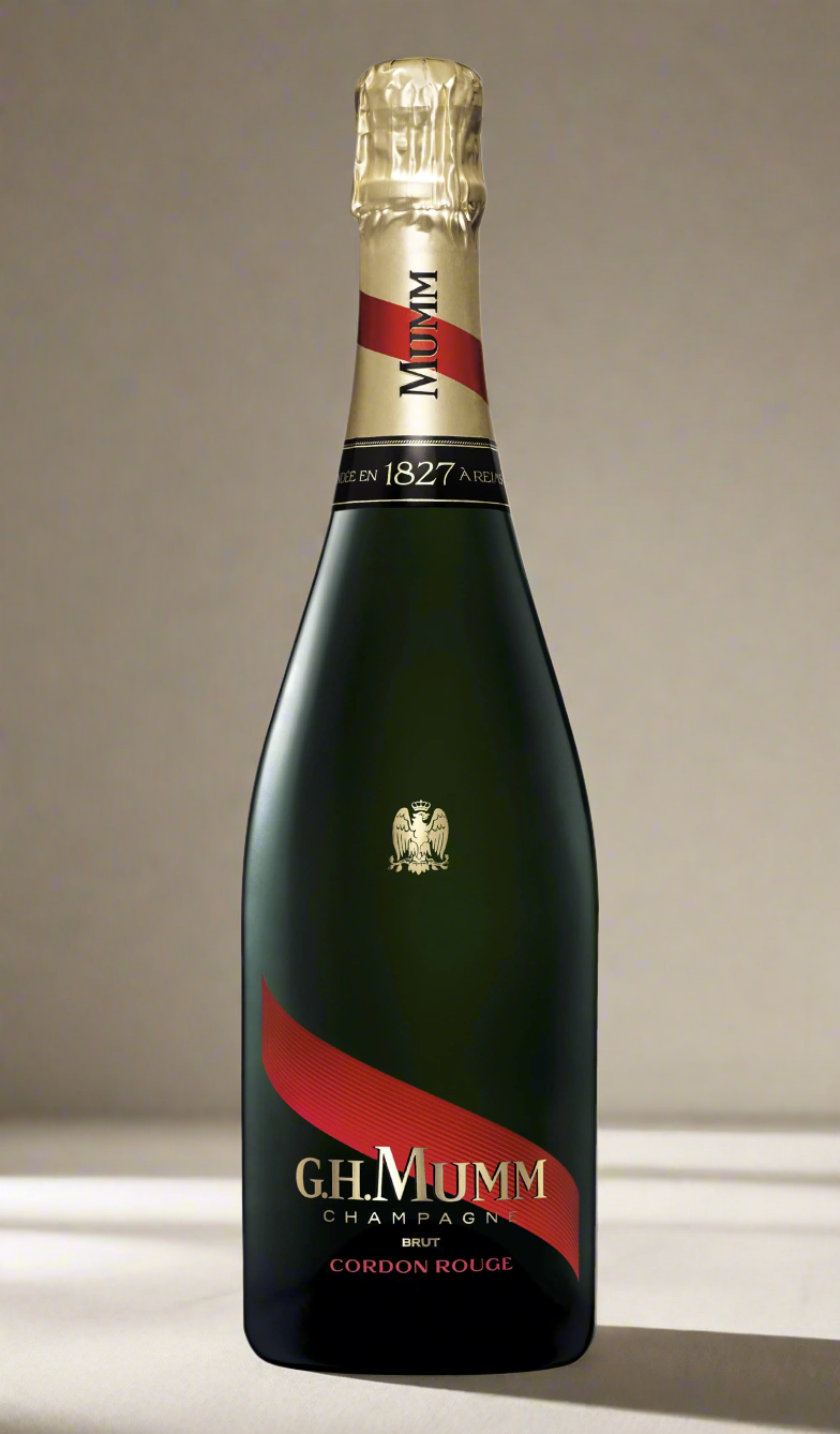 Find out more or buy Mumm Cordon Rouge Brut Champagne NV 750mL available at Wine Sellers Direct's best prices.