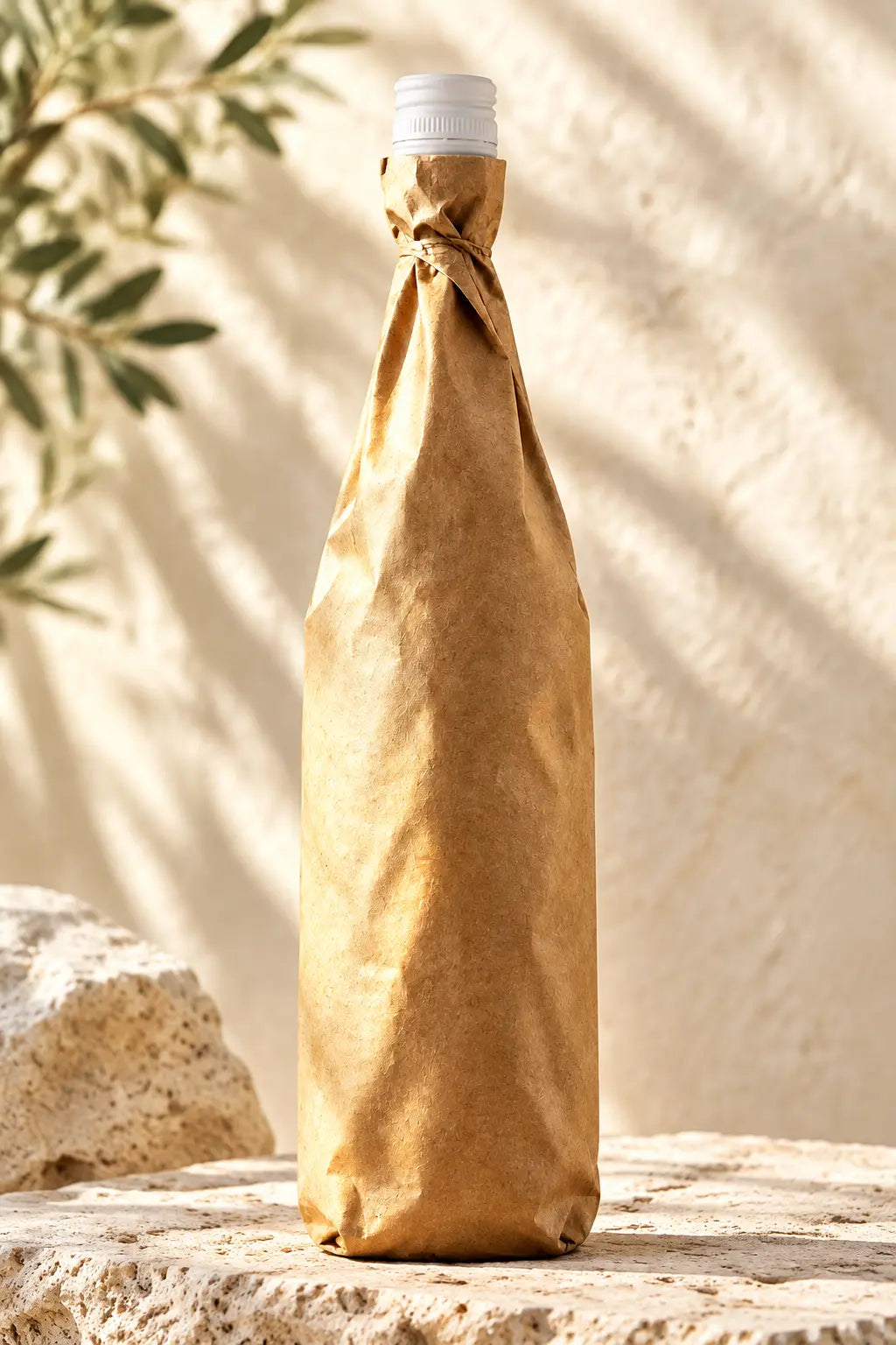 Mystery Wine Clare Valley Riesling 2026 750mL fully labelled bottle concealed in kraft paper bag
