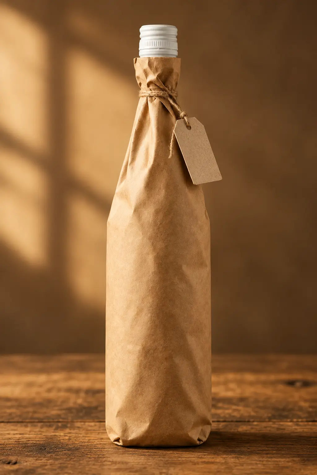 Mystery Wine Clare Valley Riesling 2026 750mL fully labelled bottle concealed in kraft paper bag