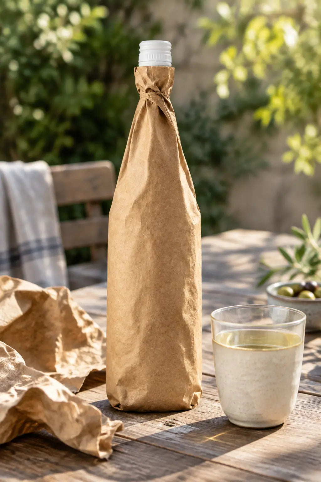 Mystery Wine Clare Valley Riesling 2026 750mL fully labelled bottle concealed in kraft paper bag