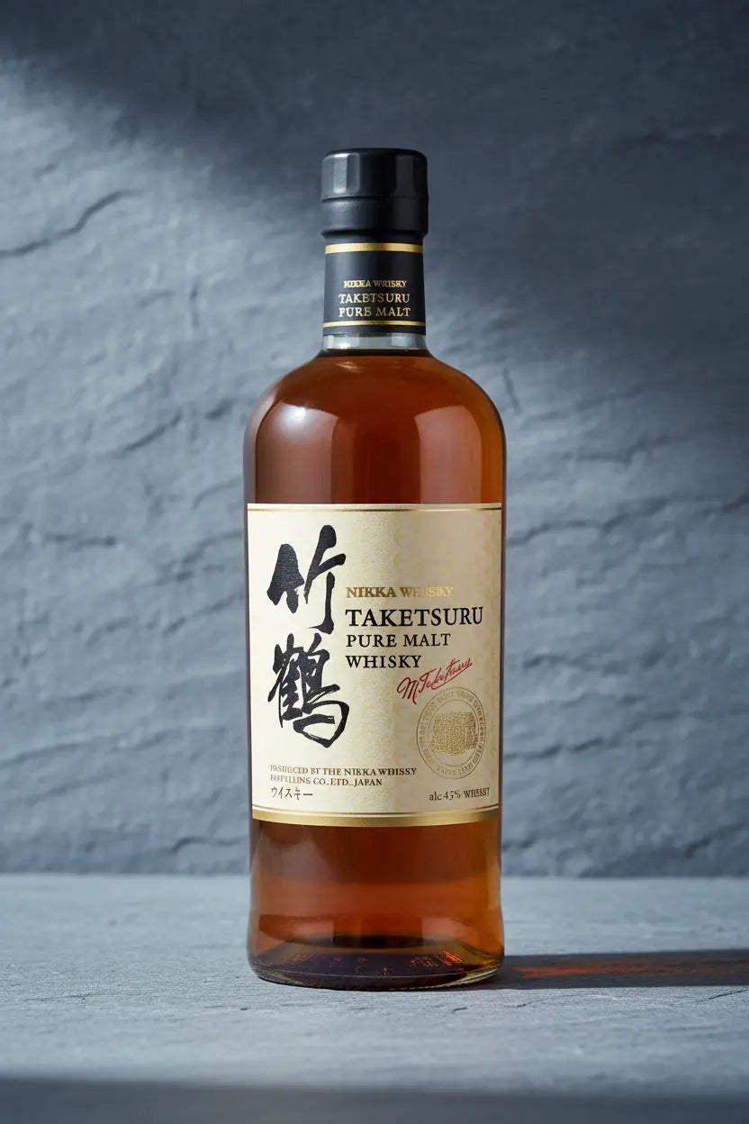 Find out more or buy Nikka Taketsuru Pure Malt 700ml (Japanese Whisky) online at Wine Sellers Direct.