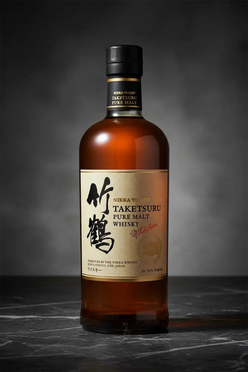 Find out more or buy Nikka Taketsuru Pure Malt 700ml (Japanese Whisky) online at Wine Sellers Direct.