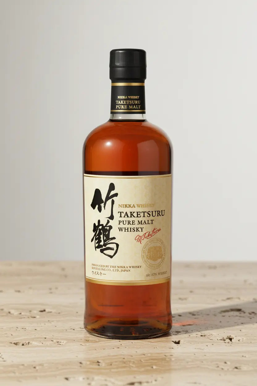 Find out more or buy Nikka Taketsuru Pure Malt 700ml (Japanese Whisky) online at Wine Sellers Direct.