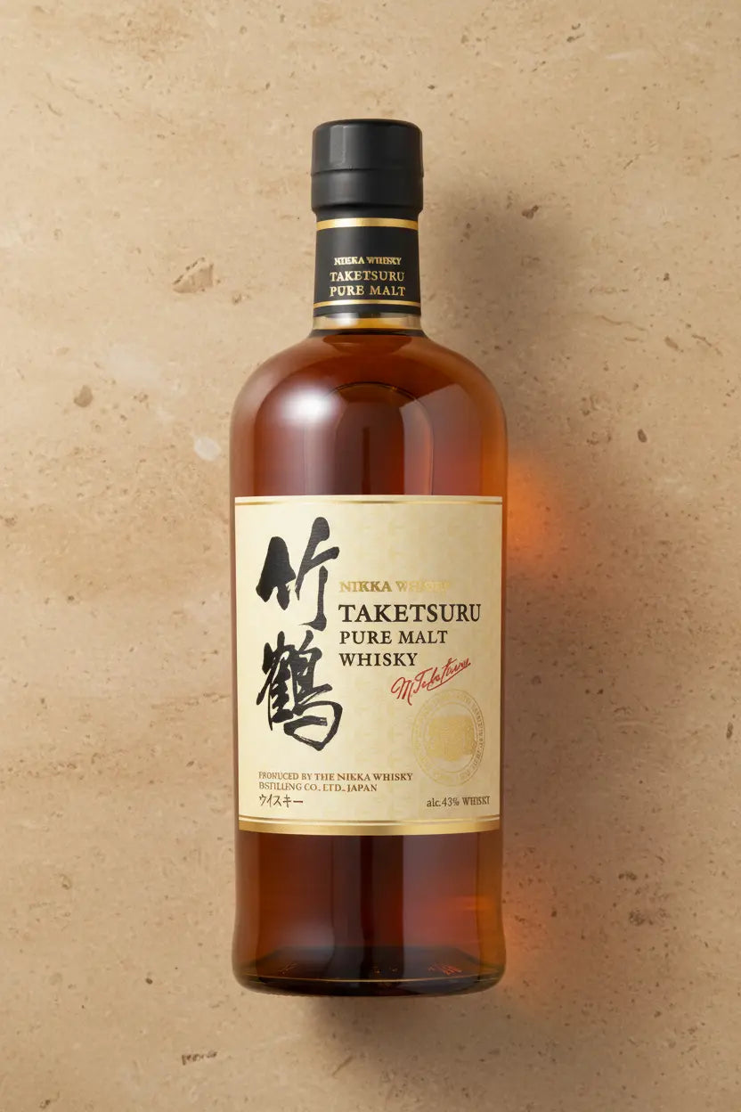 Find out more or buy Nikka Taketsuru Pure Malt 700ml (Japanese Whisky) online at Wine Sellers Direct.