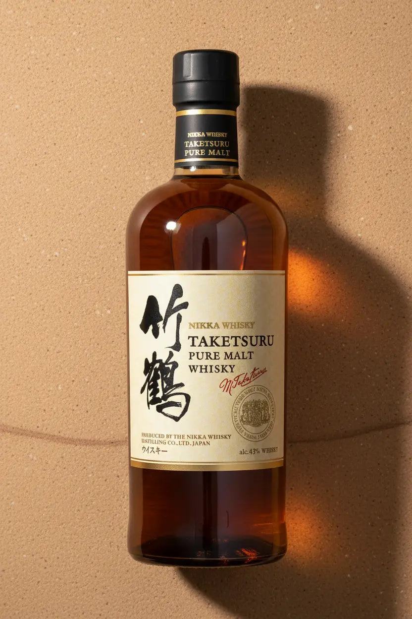 Find out more or buy Nikka Taketsuru Pure Malt 700ml (Japanese Whisky) online at Wine Sellers Direct.