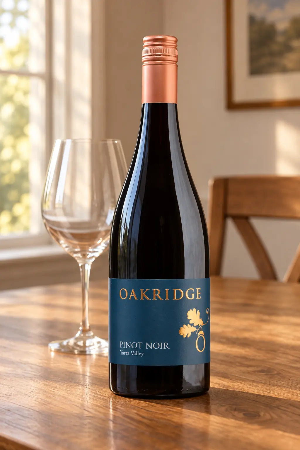 Oakridge Pinot Noir 2025 750mL bottle of red wine from Yarra Valley