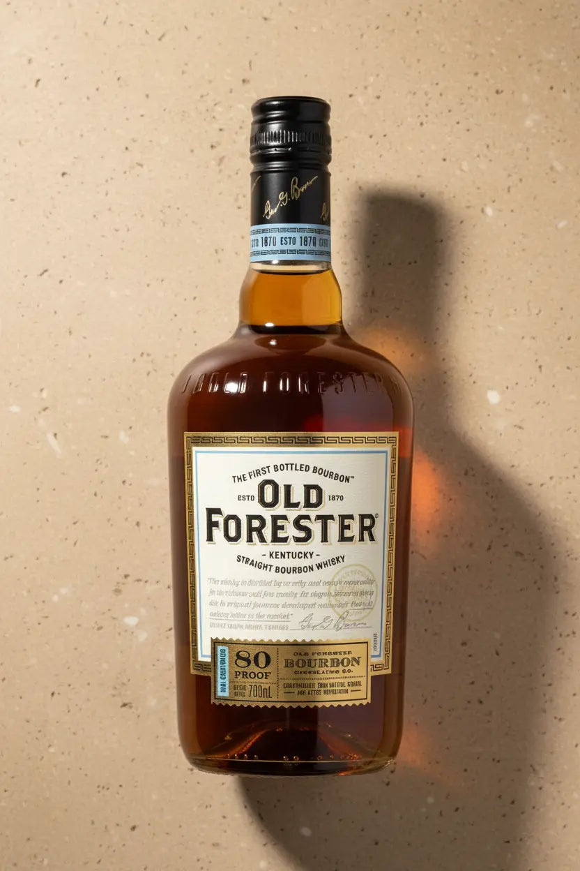 Buy Old Forester 80 Proof Kentucky Straight Bourbon Whiskey 700ml online at Wine Sellers Direct.