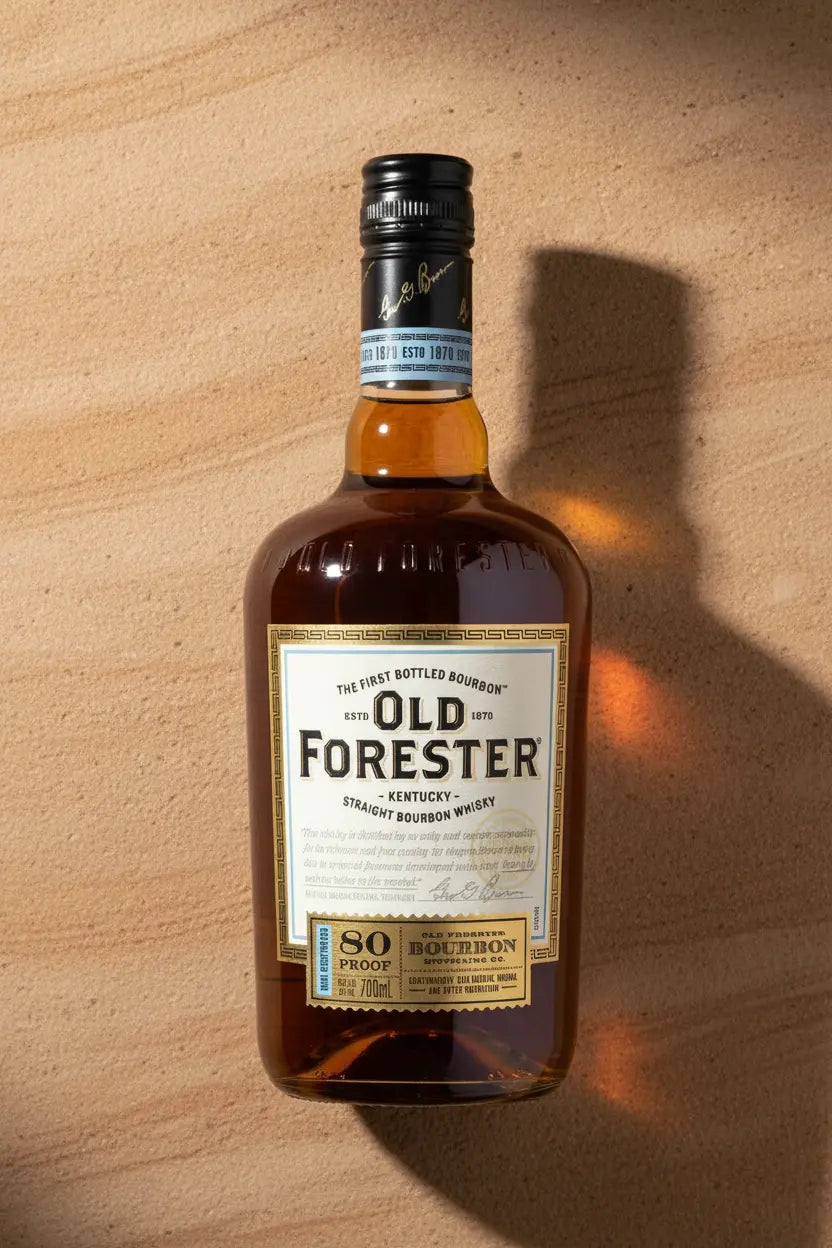 Buy Old Forester 80 Proof Kentucky Straight Bourbon Whiskey 700ml online at Wine Sellers Direct.