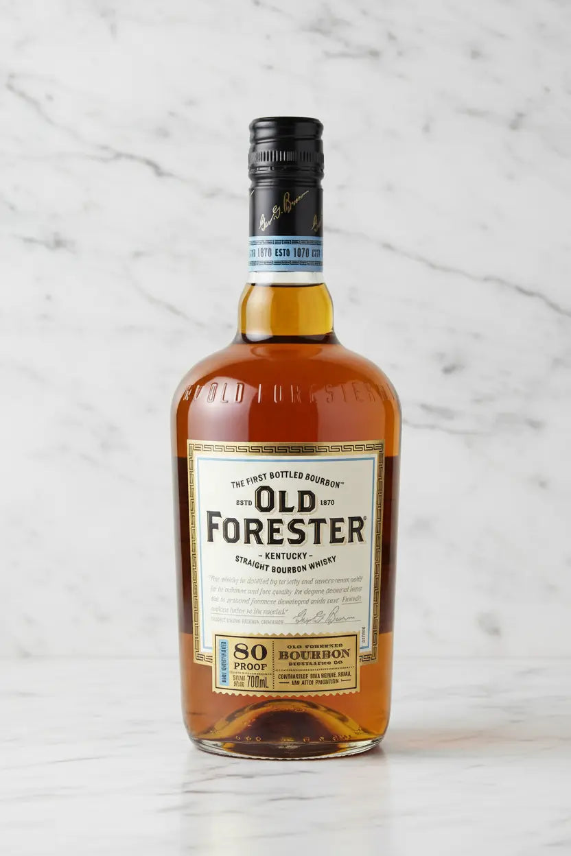 Buy Old Forester 80 Proof Kentucky Straight Bourbon Whiskey 700ml online at Wine Sellers Direct.