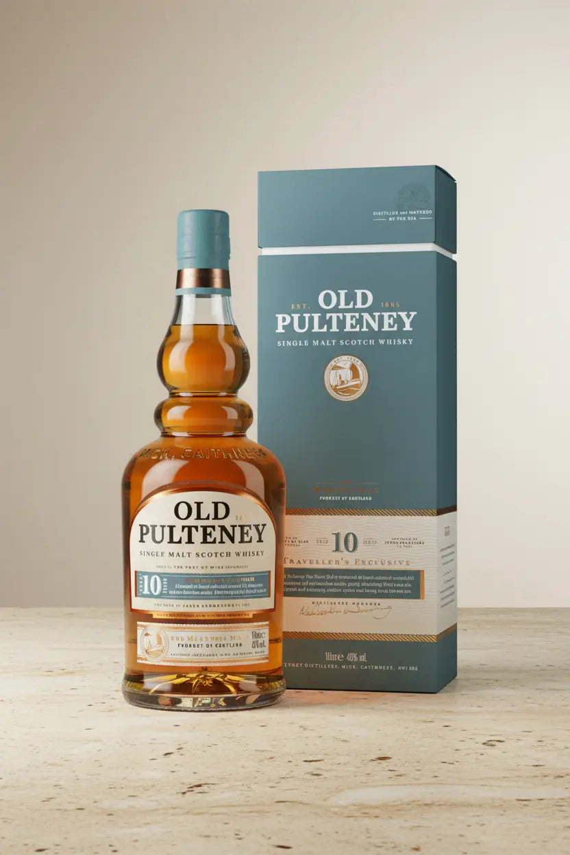 Buy Old Pulteney 10 Year Old Traveller's Exclusive Single Malt 1000mL online at Wine Sellers Direct's best prices.
