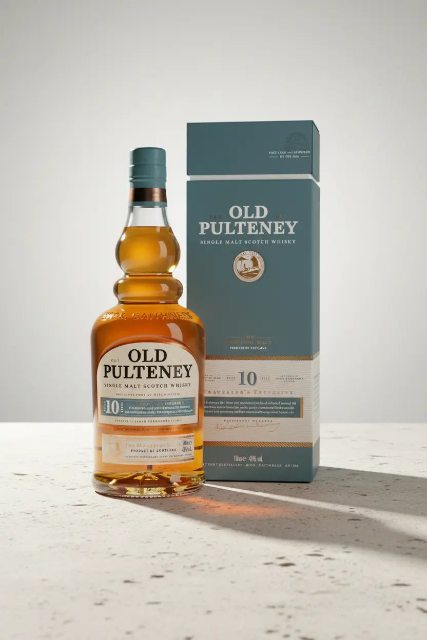 Buy Old Pulteney 10 Year Old Traveller's Exclusive Single Malt 1000mL online at Wine Sellers Direct's best prices.