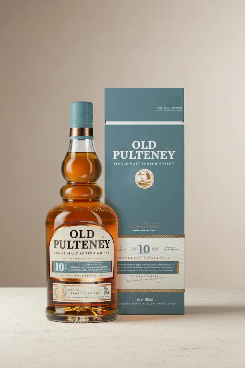 Buy Old Pulteney 10 Year Old Traveller's Exclusive Single Malt 1000mL online at Wine Sellers Direct's best prices.