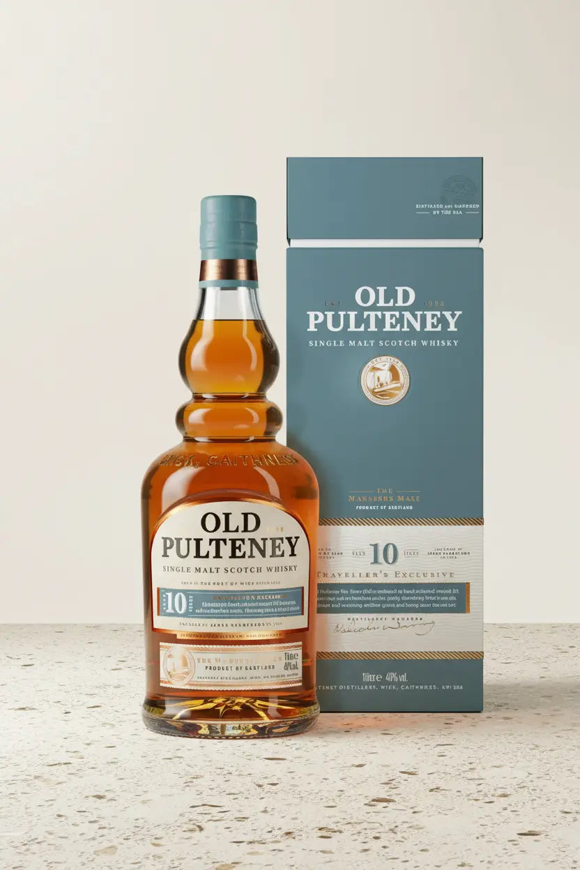 Buy Old Pulteney 10 Year Old Traveller's Exclusive Single Malt 1000mL online at Wine Sellers Direct's best prices.