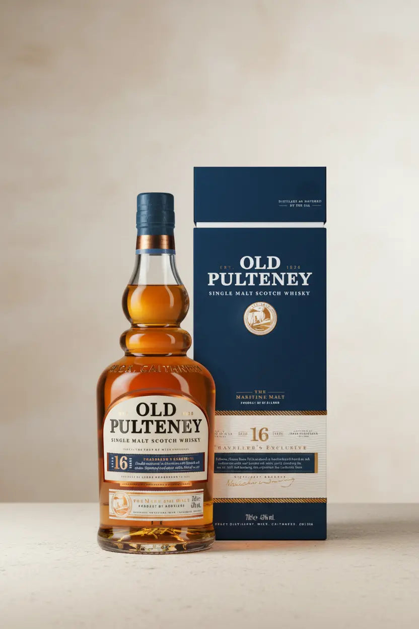 Buy Old Pulteney 16 Year Old Traveller's Exclusive Single Malt 700mL online at Wine Sellers Direct's best prices.