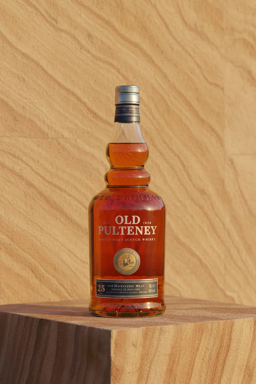 Buy Old Pulteney 25 Year Old Single Malt 700ml online at Wine Sellers Direct's best prices.