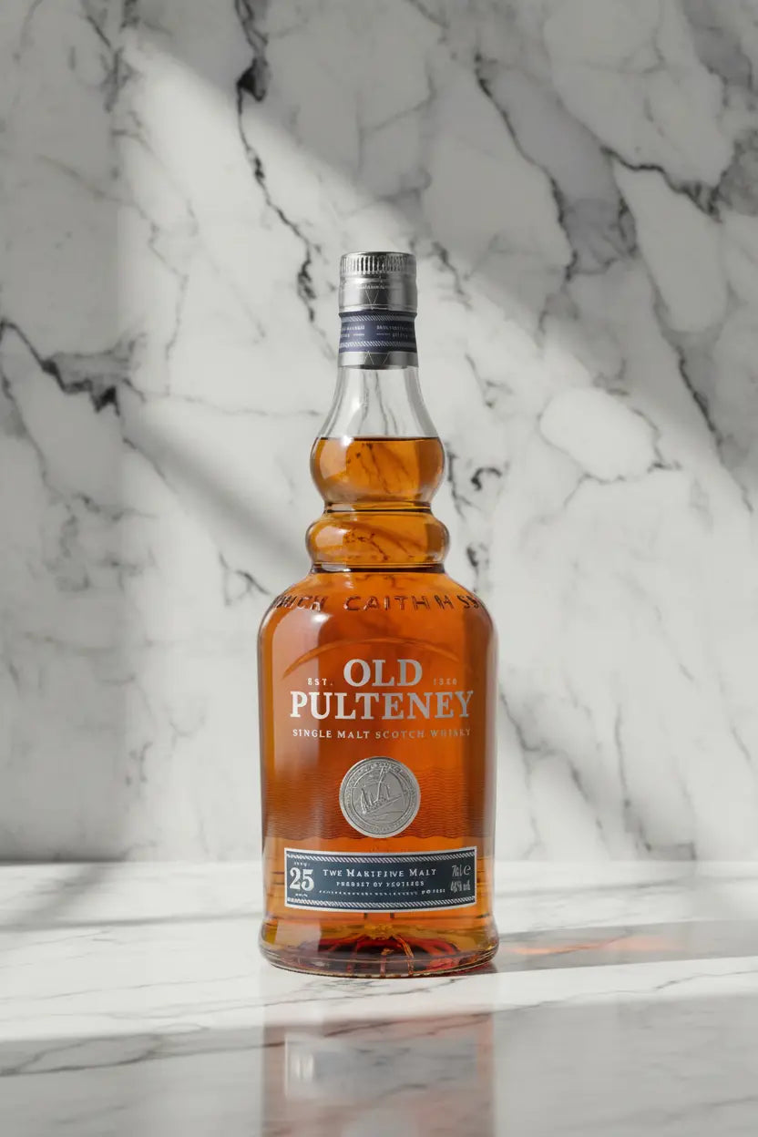 Buy Old Pulteney 25 Year Old Single Malt 700ml online at Wine Sellers Direct's best prices.