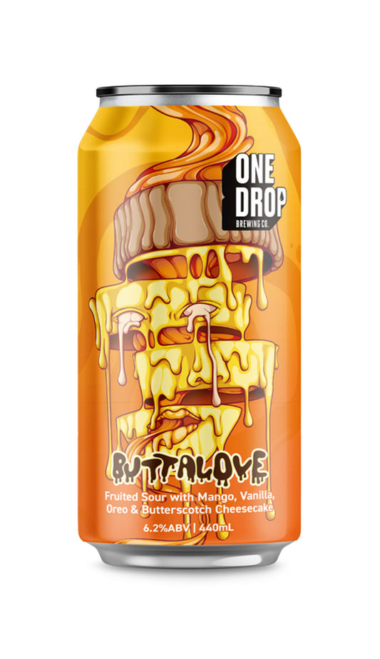 Find out more or buy One Drop Buttalove Fruited Sour 440mL at Wine Seller's Direct's best prices.