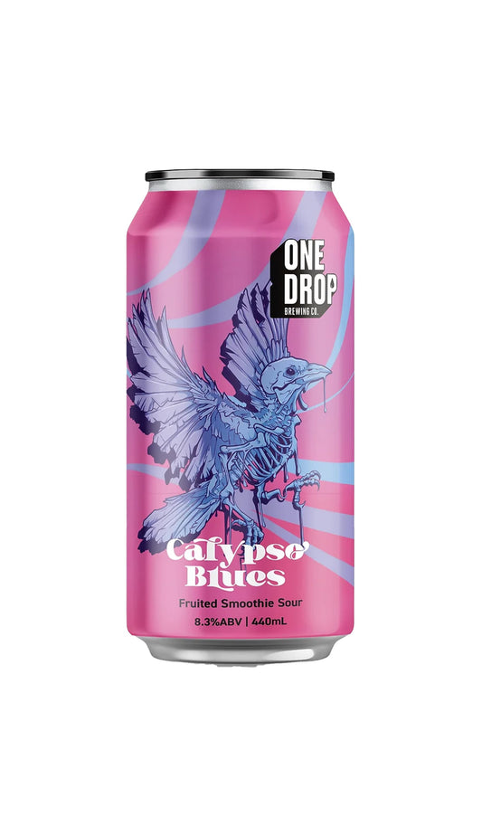 Find out more or buy One Drop Calypso Blues Fruited Smoothie Sour 440ml online at Wine Sellers Direct - Australia’s independent liquor specialists.