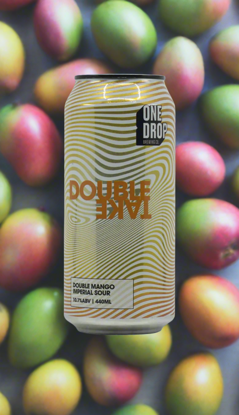 Find out more or buy One Drop Double Take Mango Imperial Sour 440ml online at Wine Sellers Direct - Australia’s independent liquor specialists.