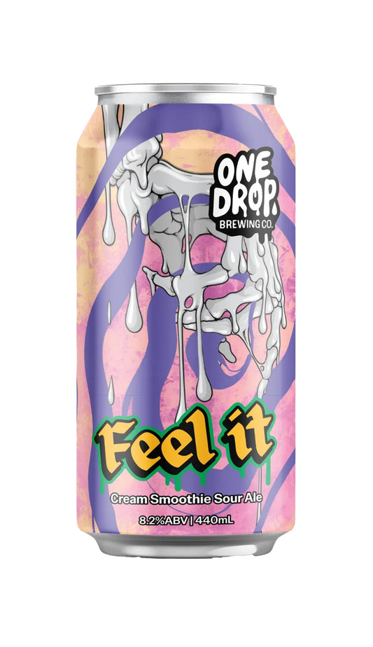 Find out more or buy One Drop Feel It Cream Smoothie Sour 440ml online at Wine Sellers Direct - Australia’s independent liquor specialists. 