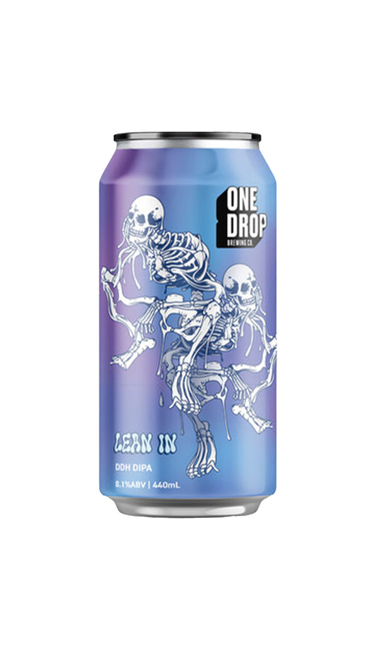 Find out more or buy One Drop Lean In DDH DIPA 440ml online at Wine Sellers Direct - Australia’s independent liquor specialists.