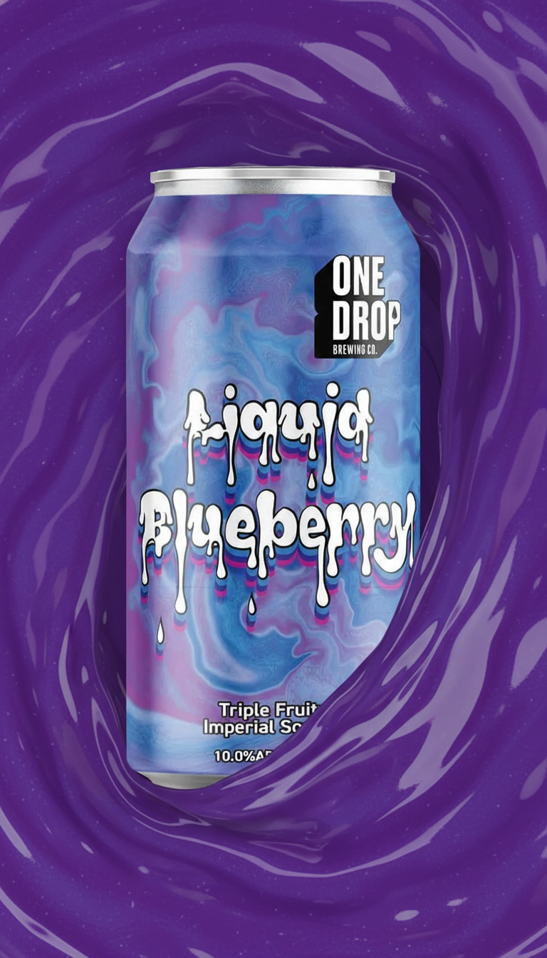 Find out more or buy One Drop Liquid Blueberry Sour Ale 440ml online at Wine Sellers Direct - Australia’s independent liquor specialists.