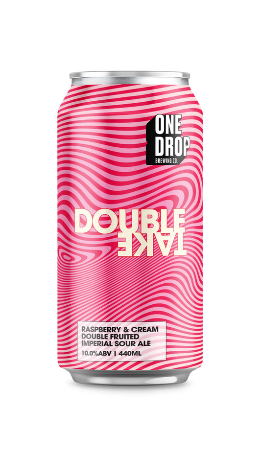 Find out more or buy One Drop Raspberry & Cream Double Take Imperial Sour 440mL online at Wine Sellers Direct - Australia’s independent liquor specialists.