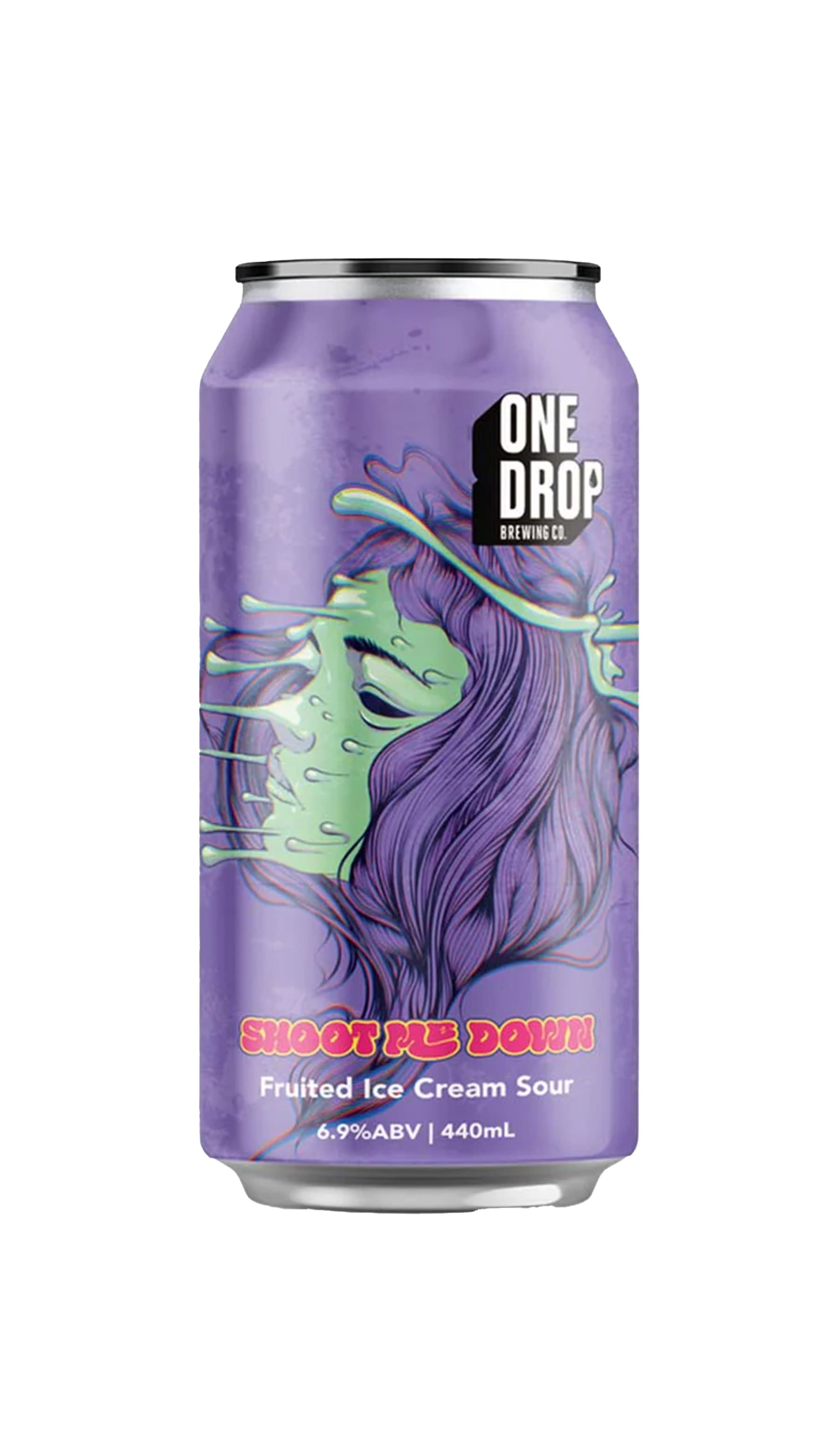 One Drop Shoot Me Down Fruited Ice Cream Sour 440mL - Wine Sellers Direct