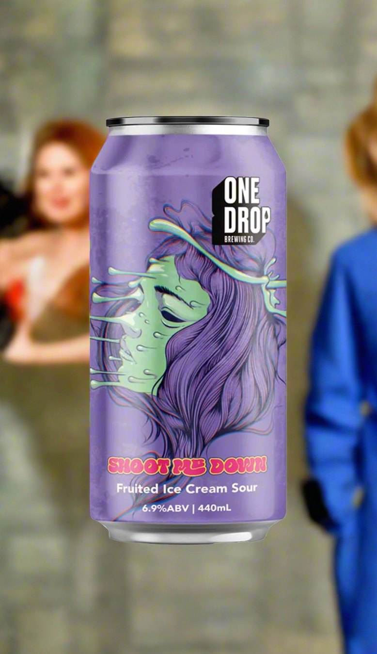 One Drop Shoot Me Down Fruited Ice Cream Sour 440mL