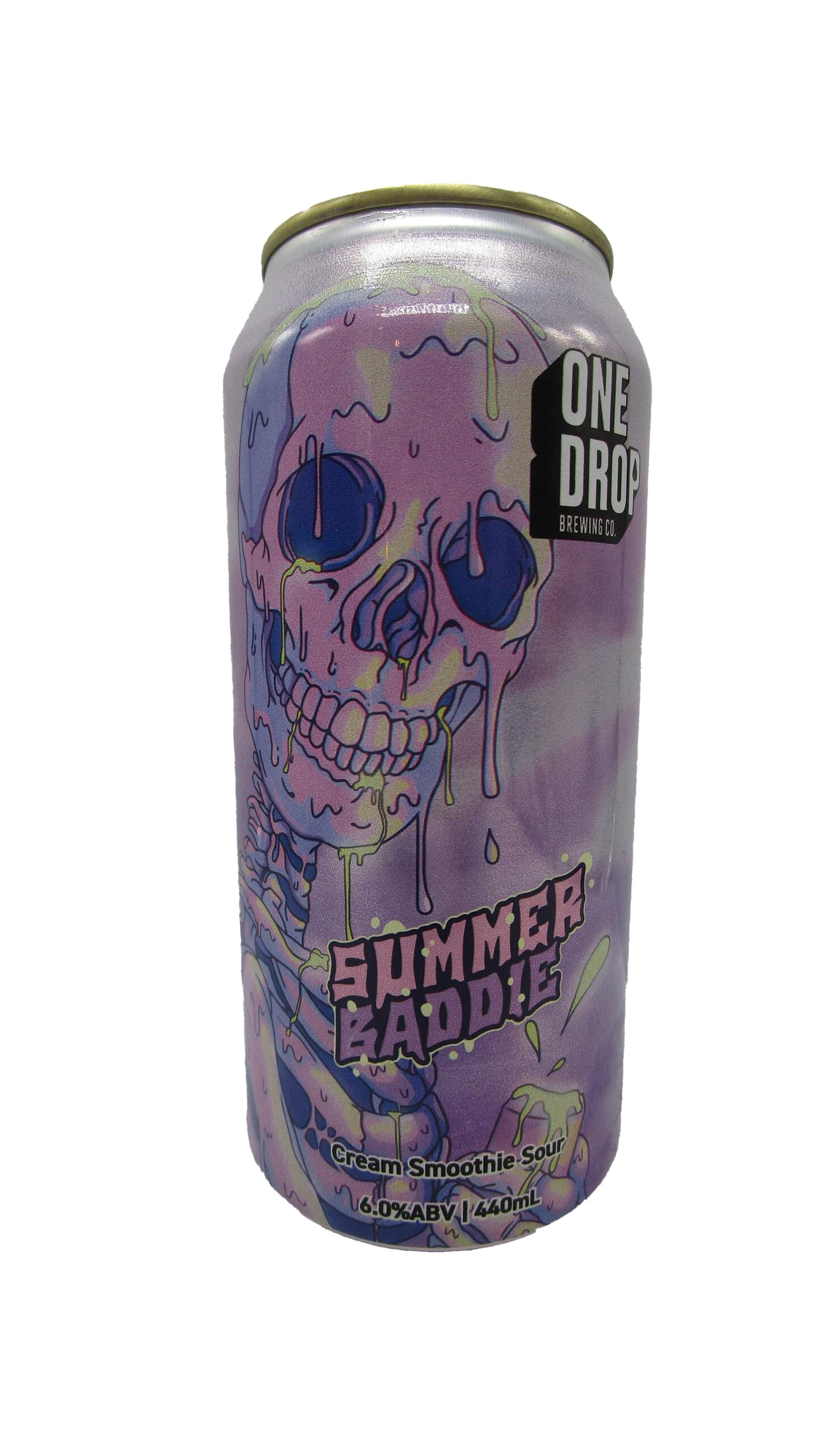 One Drop Summer Baddie Cream Smoothie Sour 440mL - Wine Sellers Direct