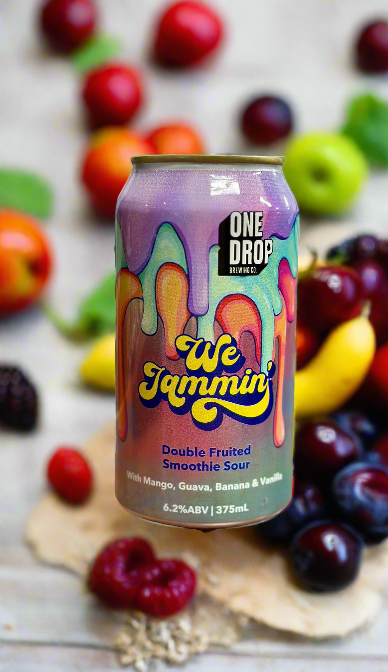 Find out more or buy One Drop We Jammin' Smoothie Sour 375ml online at Wine Sellers Direct - Australia’s independent liquor specialists.