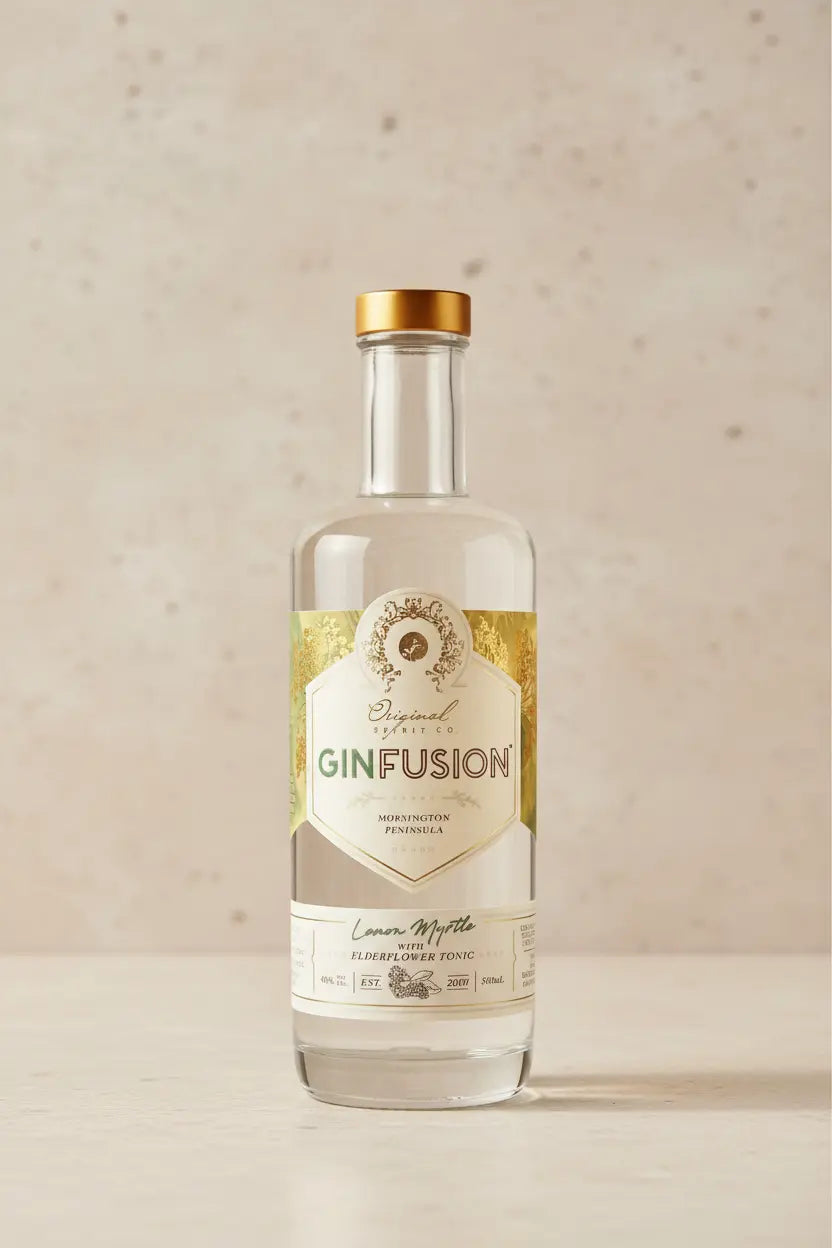 Buy Original Spirit Co Ginfusion Lemon Myrtle 500ml (Mornington Peninsula) online at Wine Sellers Direct.