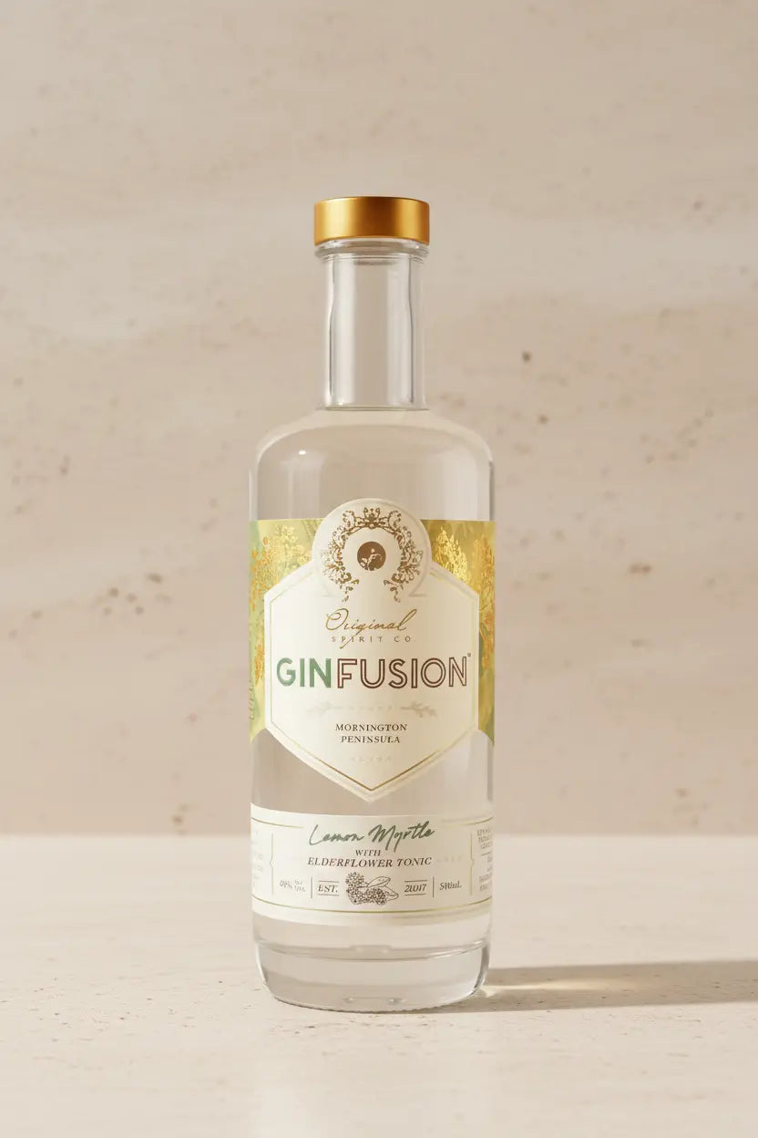 Buy Original Spirit Co Ginfusion Lemon Myrtle 500ml (Mornington Peninsula) online at Wine Sellers Direct.