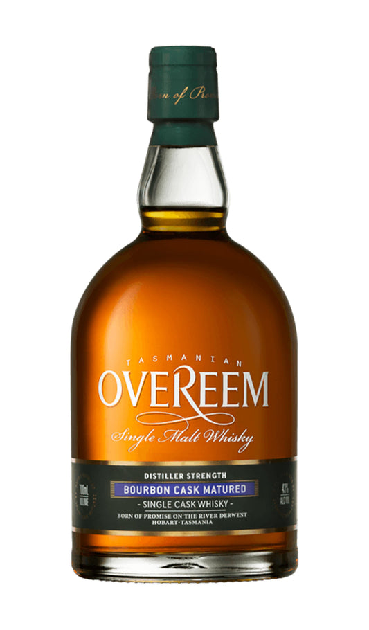 Buy Overeem Bourbon Cask Distiller's Strength Single Cask Whisky 700ml (Tasmania) available at Wine Sellers Direct's best prices.