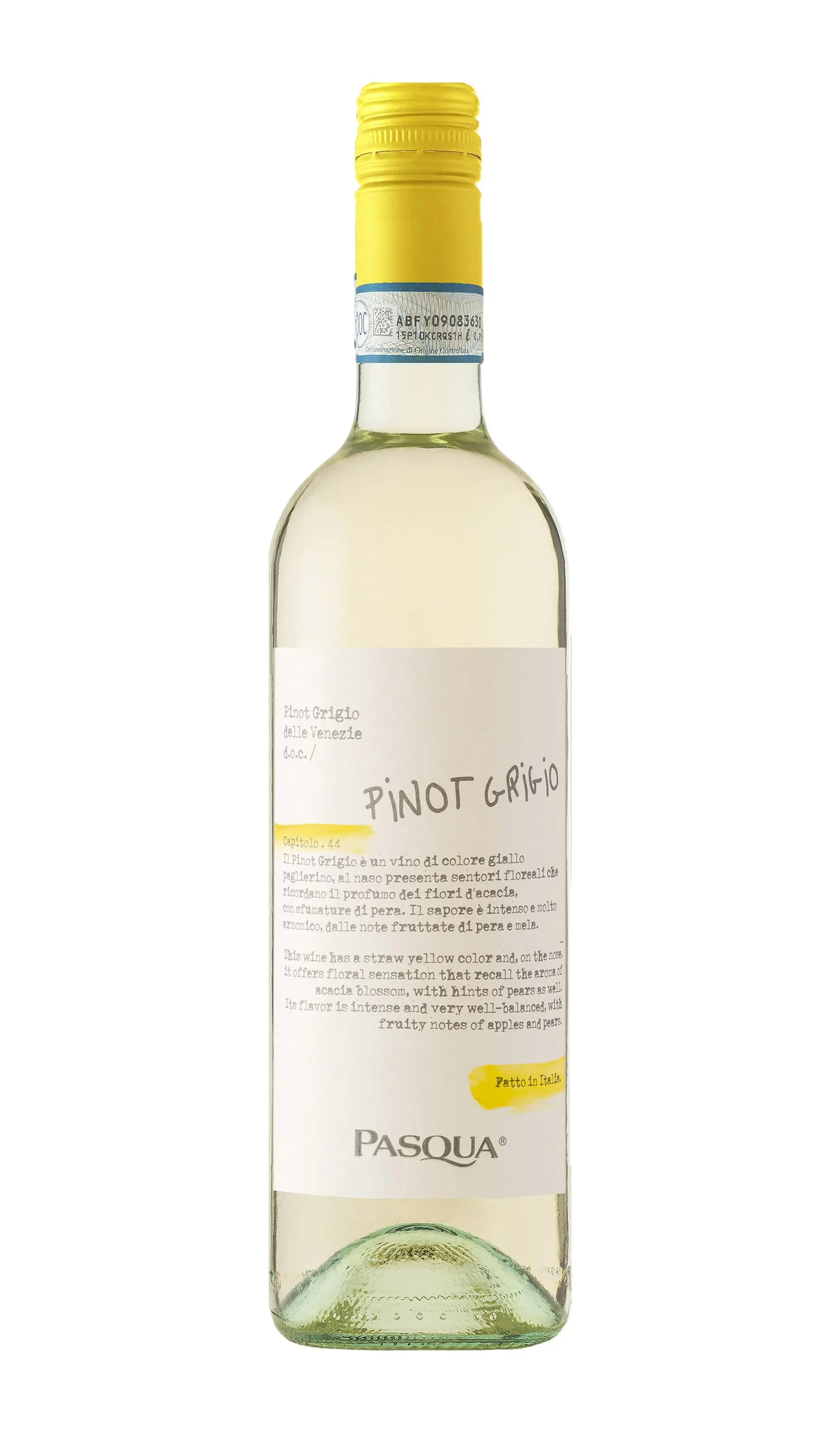 Find out more or buy Pasqua Delle Venezie Pinot Grigio 2025 DOC Italy online at Wine Sellers Direct's best prices.