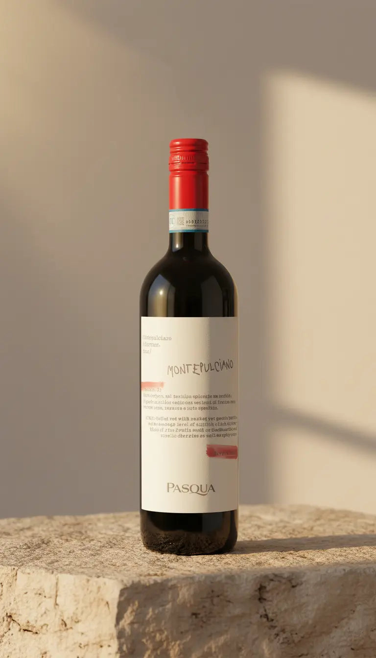 Buy Pasqua Montepulciano D’Abruzzo 2023 (Italy) online at Wine Sellers Direct's best prices.