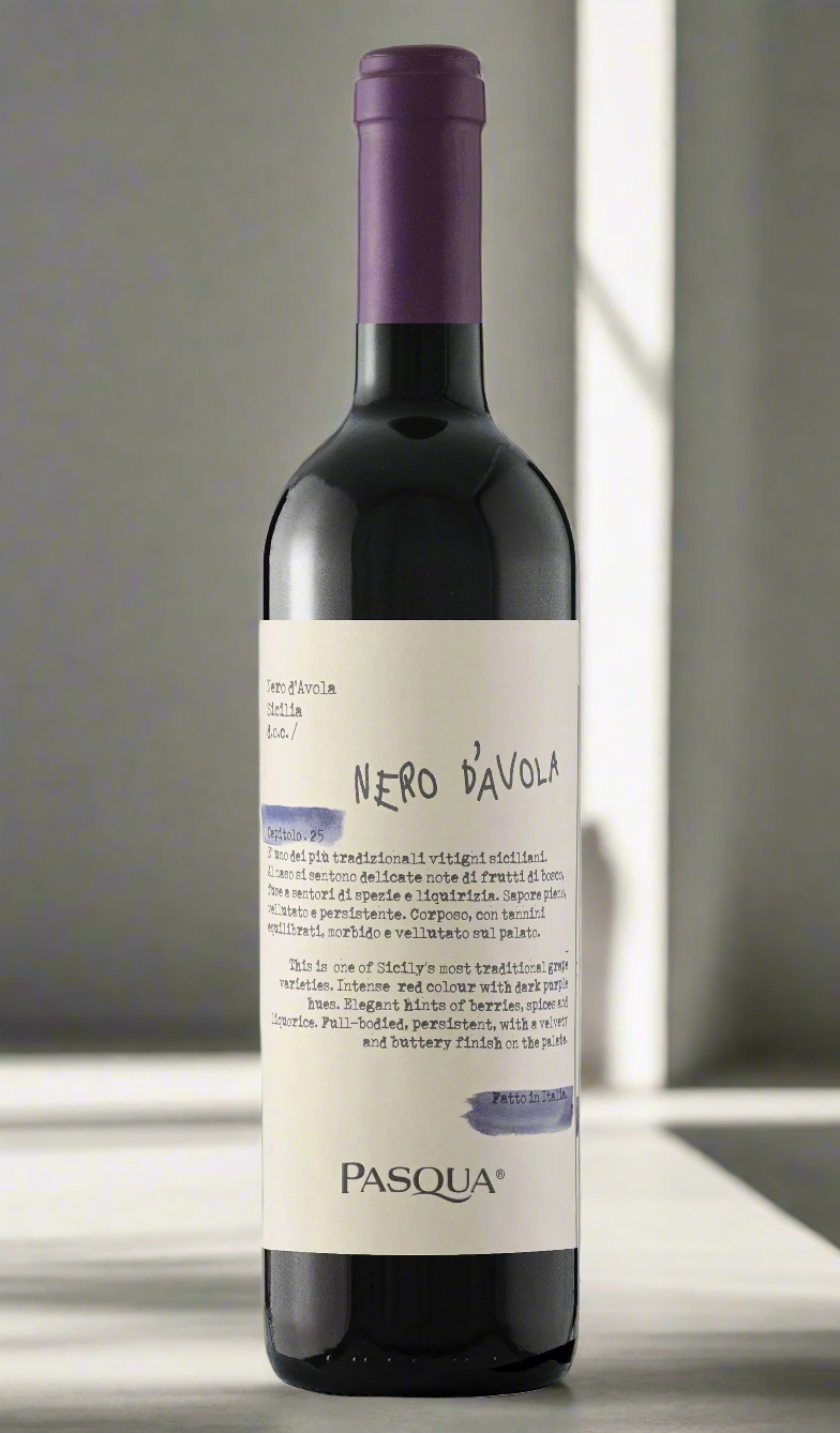 Find out more or buy Pasqua Nero dÁvola Sicilia 2022 (Italy) online at Wine Sellers Direct's best prices - Australia’s independent liquor specialists.