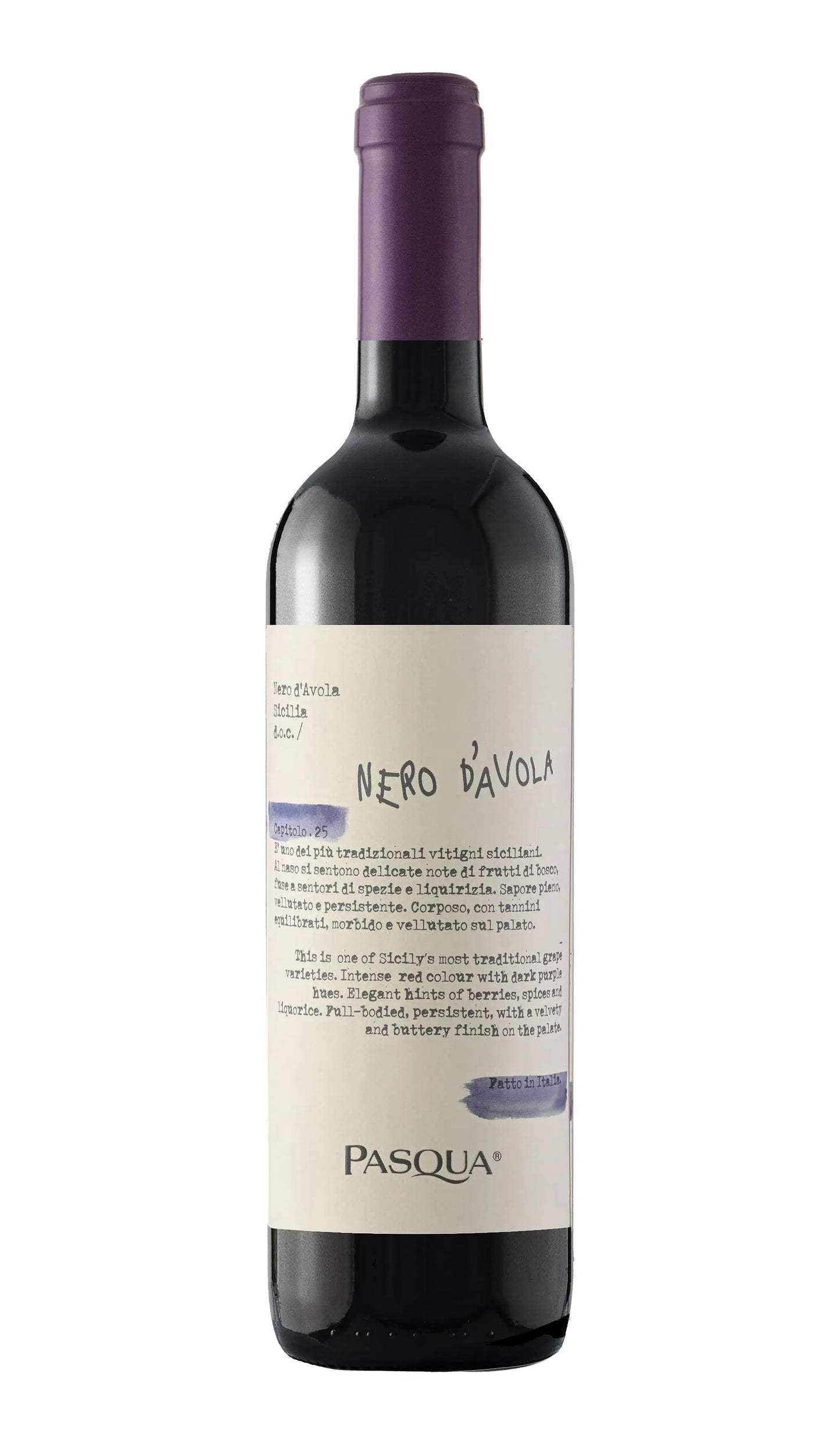 Buy Pasqua Nero dÁvola Sicilia 2023 (Italy) online at Wine Sellers Direct's best prices.