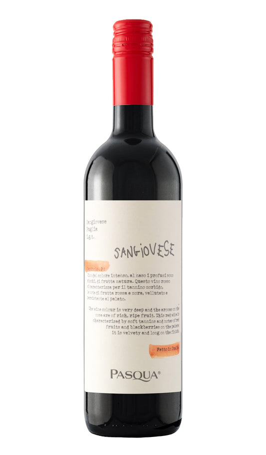 Find out more or buy Pasqua Sangiovese Puglia 2023 (Italy) available Wine Sellers Direct's best prices. Australia's independent liquor specialists!