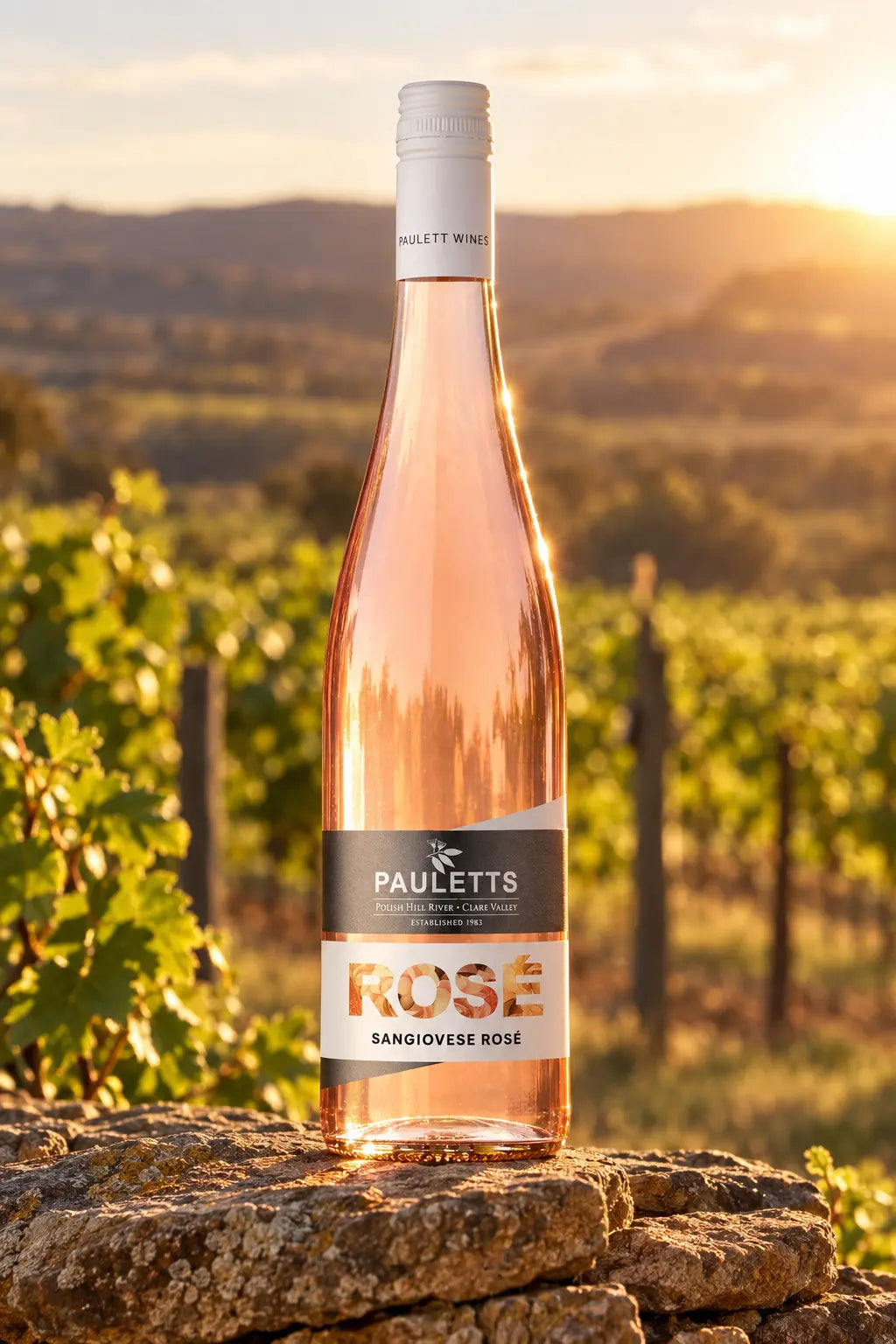 Pauletts Sangiovese Rosé 2026 750mL bottle from Clare Valley