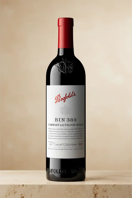 Buy Penfolds Bin 389 Cabernet Shiraz 2023 Cork Enclosure online at Wine Sellers Direct's best prices.