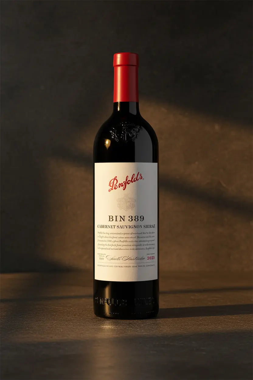 Buy Penfolds Bin 389 Cabernet Shiraz 2023 Cork Enclosure online at Wine Sellers Direct's best prices.