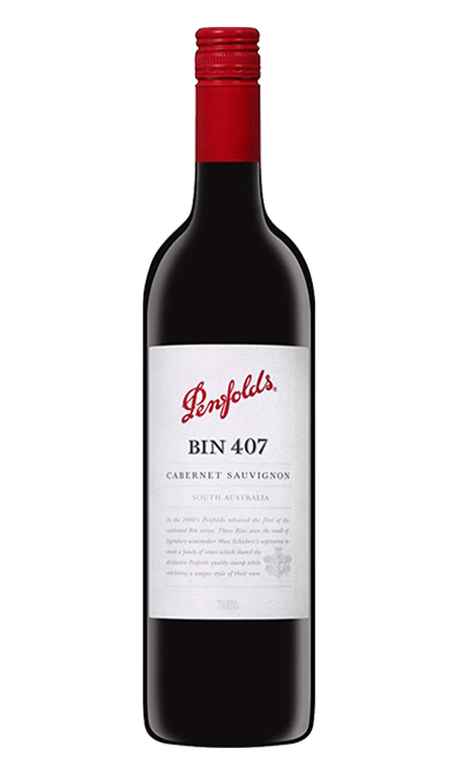 Buy Penfolds Bin 407 Cabernet Sauvignon 2008 online at Wine Sellers Direct's best prices.