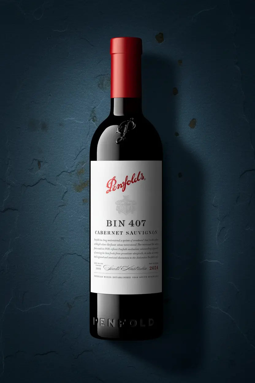 Penfolds Bin 407 Cabernet Sauvignon 2024 750ml bottle from South Australia